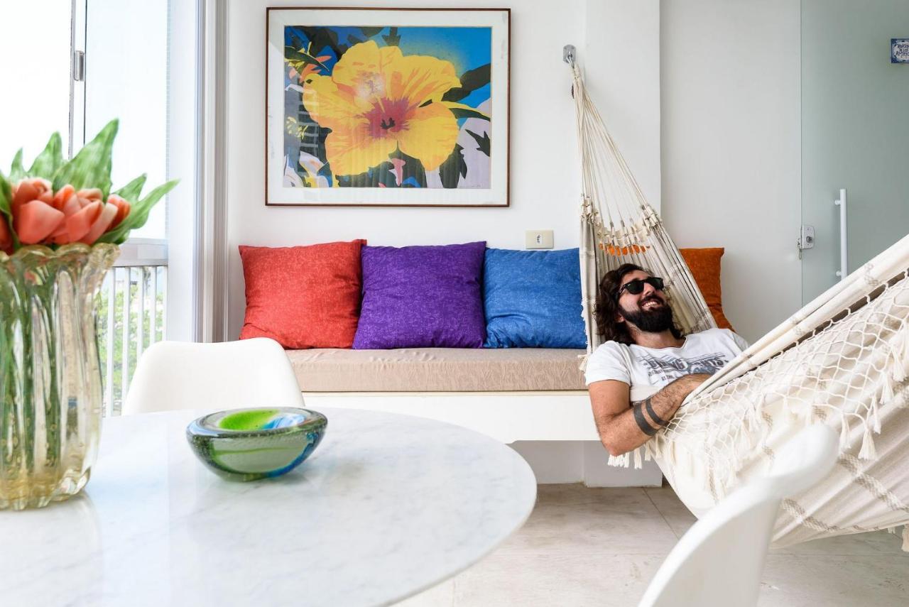 Apartamento Moderno Com Vista Mar | V 90/102 Rio de Janeiro Bagian luar foto