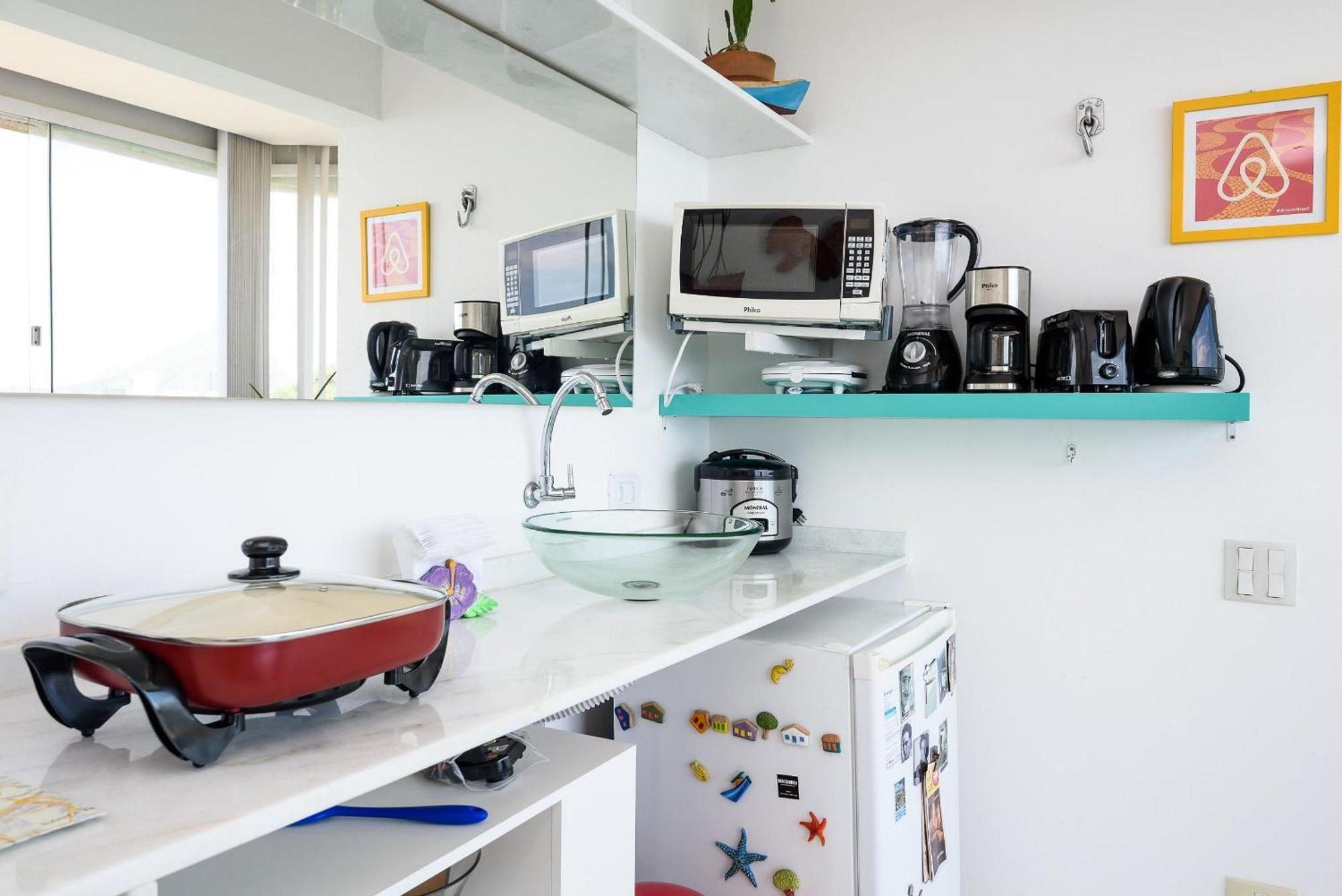 Apartamento Moderno Com Vista Mar | V 90/102 Rio de Janeiro Bagian luar foto